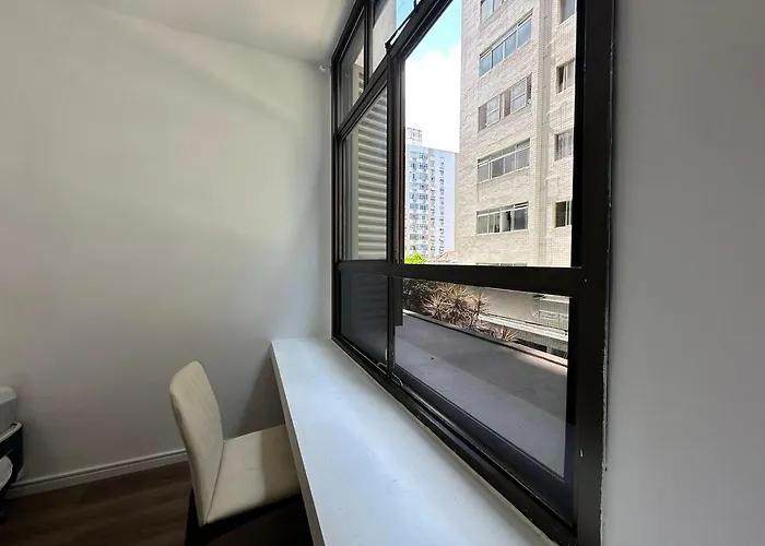 Frente Mar Com Garagem, Ar Condicionado E Wi-Fi Gratis Em Santos