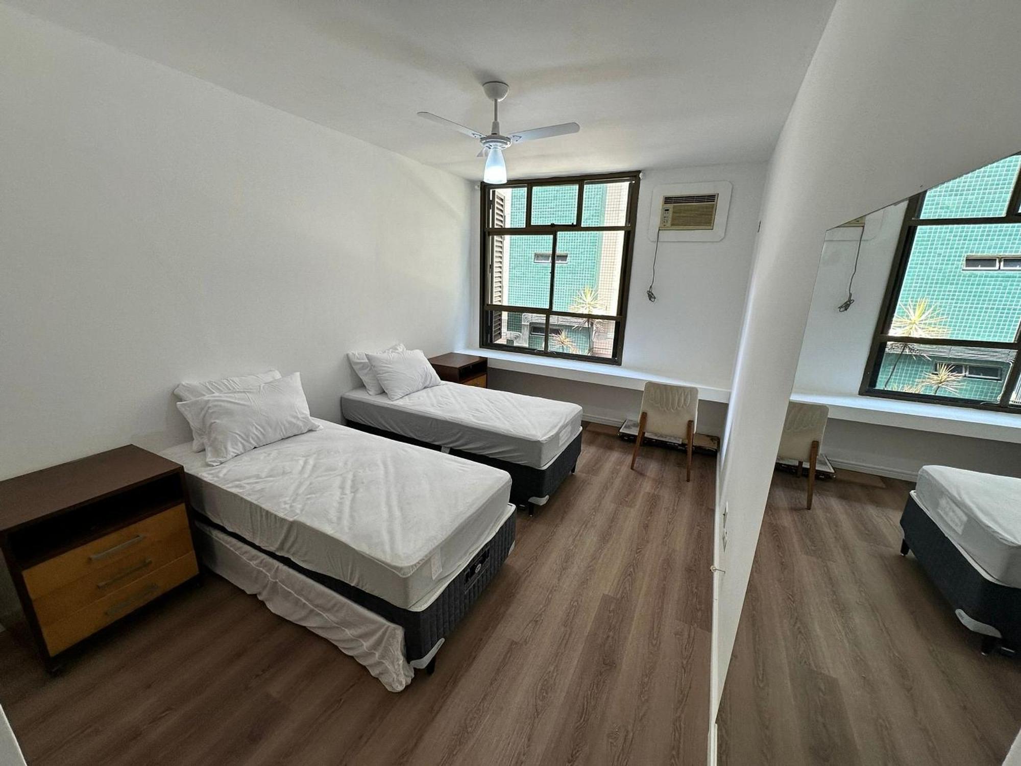Apartment Frente Mar Com Garagem, Ar Condicionado E Wi-fi Gratis Em Santos (Sao Paulo)