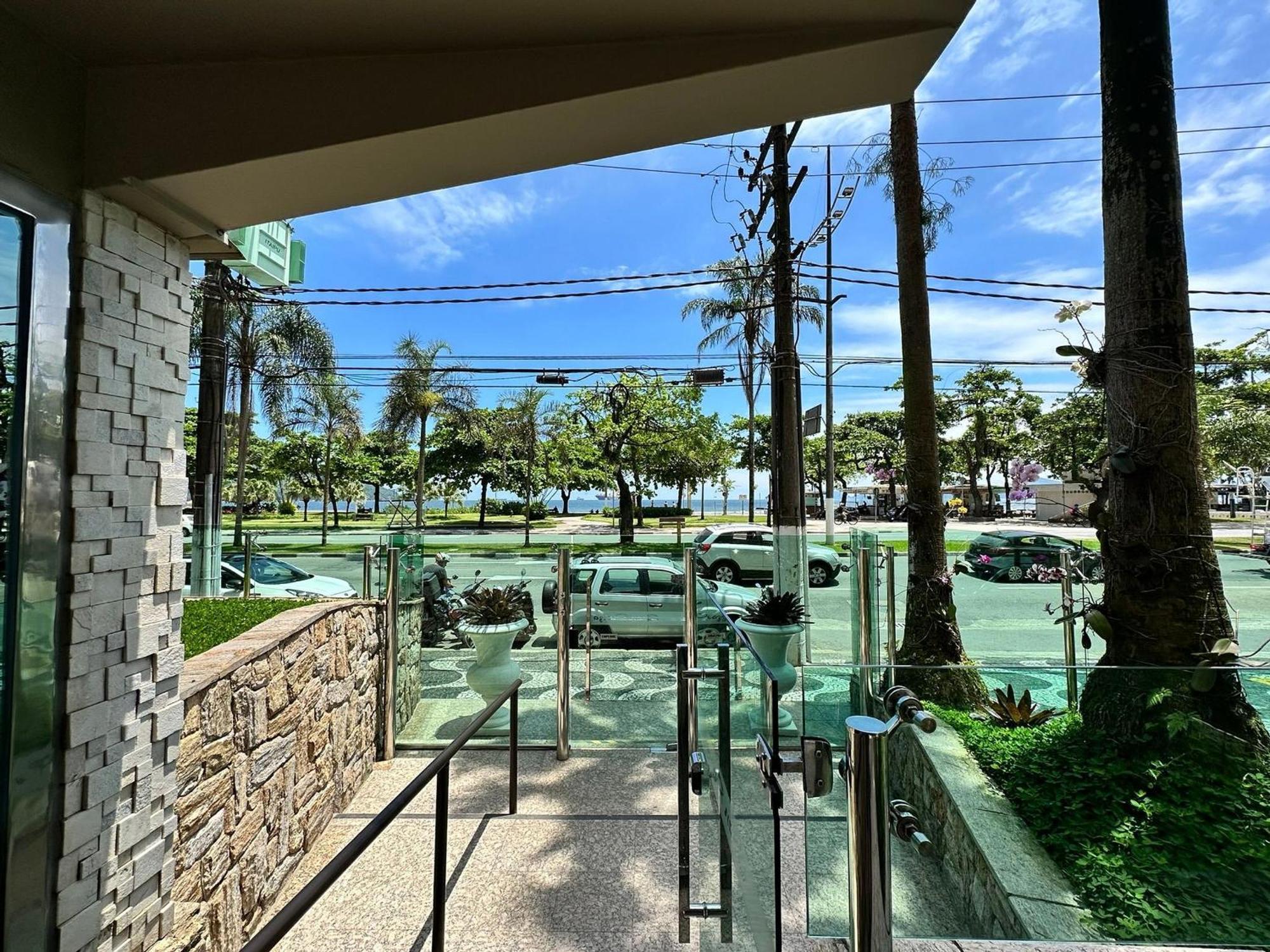 Apartment Frente Mar Com Garagem, Ar Condicionado E Wi-fi Gratis Em Santos (Sao Paulo)