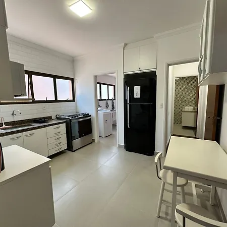 Apartamento Frente Mar Com Garagem, Ar Condicionado E Wi-Fi Gratis Em Santos Exterior foto