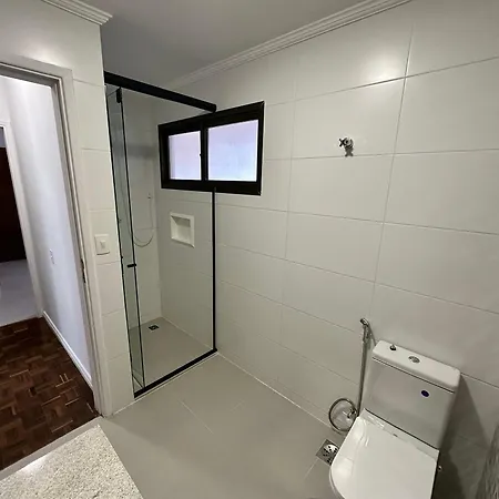 Apartamento Frente Mar Com Garagem, Ar Condicionado E Wi-Fi Gratis Em Santos Exterior foto
